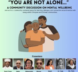 “You Are Not Alone…” A Community Discussion on Mental Wellbeing